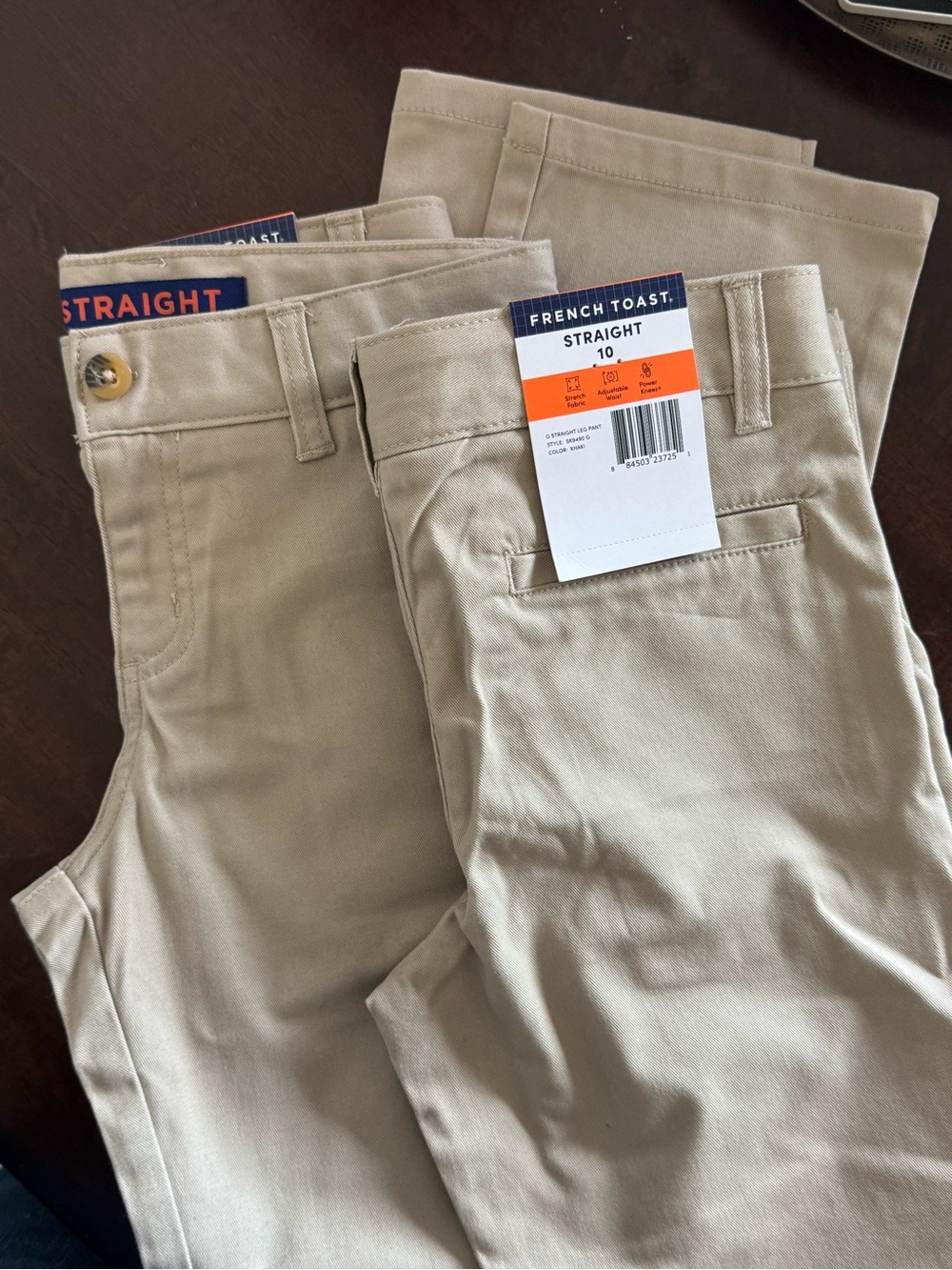 French Toast Straight Khaki Pants - Beige/Tan